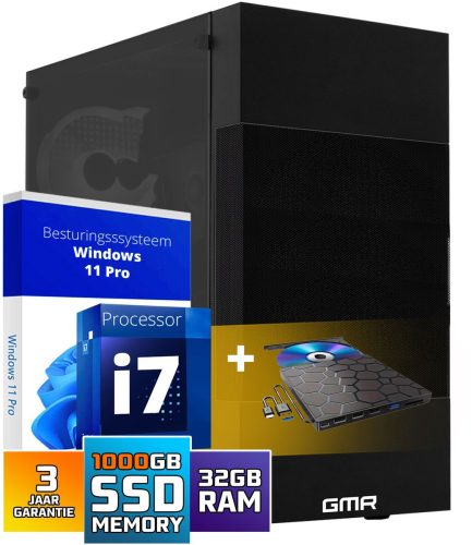 GMR Ultra Slim i7 Office PC test: sneller starten door 1000GB SSD