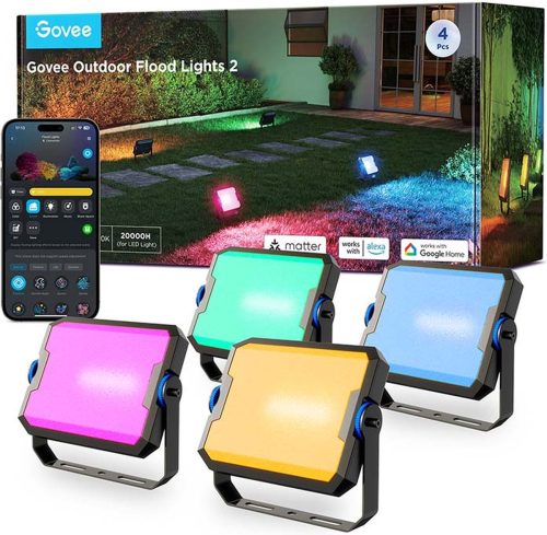 Govee Outdoor Ground Lights 2 (4-pack) test: RGB tuinverlichting