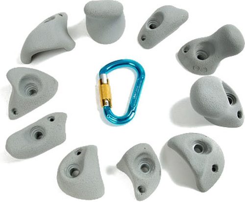 Grip: klimgrepen serie fun – set van 10 – Diverse kleuren review