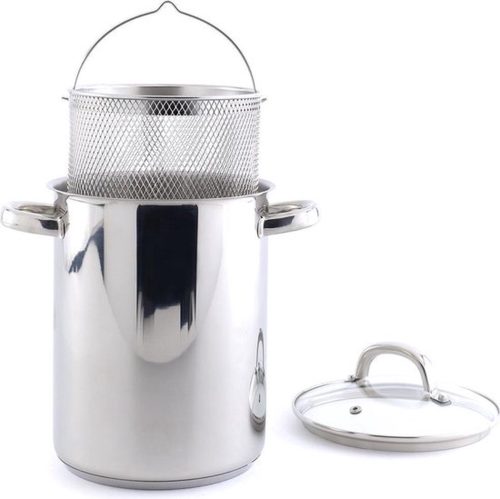 Haute Cuisine Aspergekoker – Rvs – 16 x 21cm test voor asperges