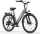 HillMiles Milecity 1 Elektrische Fiets – Motor 250W – Actieradius 80km – 26 Inch – Grijs e-bike test