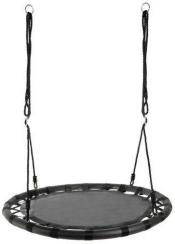 HMWR Nestschommel Zwart – 100 cm – Kinderschommel test veiligheid