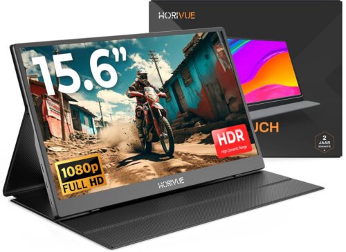 HoriVue Premium Portable Monitor 15.6 inch test tweede scherm IPS
