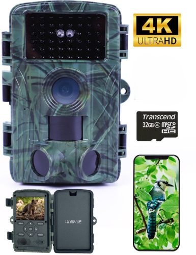 HoriVue Professionele Wildcamera met Nachtzicht en Wifi review 4K