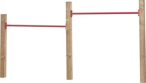 Houten duikelrek dubbel (SwingKing) review: tuin speeltoestel