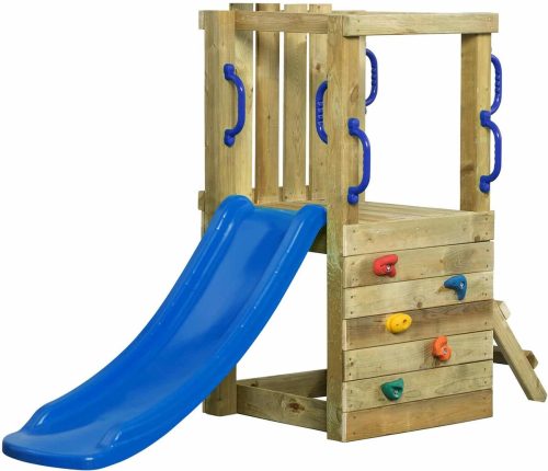 Houten Speeltoestel Irma Small (SwingKing) test: veilige glijbaan