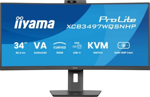 iiyama ProLite XCB3497WQSNPH-B1 review: ultrawide, minder kabels