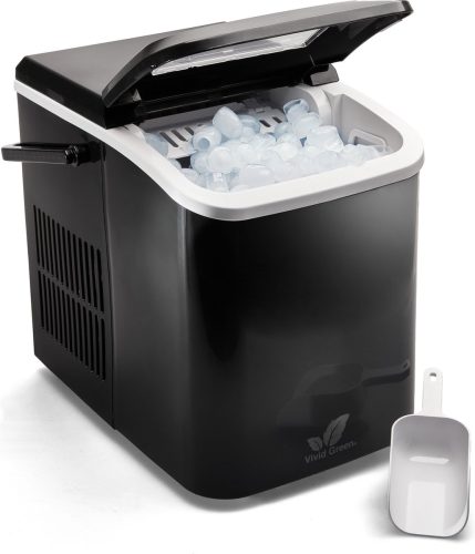 Ijsblokjesmachine met Ijsschep 1.8L test: 9 st./8 min, thuisbar