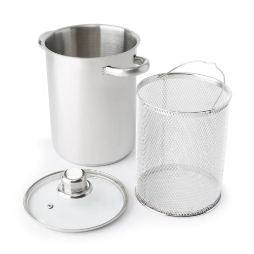 Imperial Kitchen Aspergepan – Pastapan – 19x14cm – Zilver – RVS review: perfecte asperges