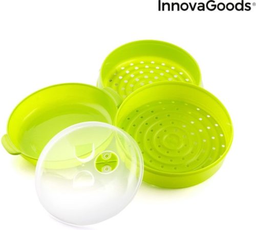 InnovaGoods Magnetronstomer – 2 delig test: snel gezond koken