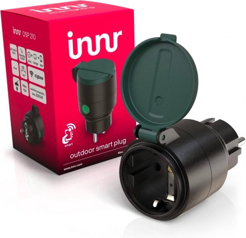 Innr Zigbee Outdoor Smart Plug — waterdicht, met energiemeter en Hue‑compatibel