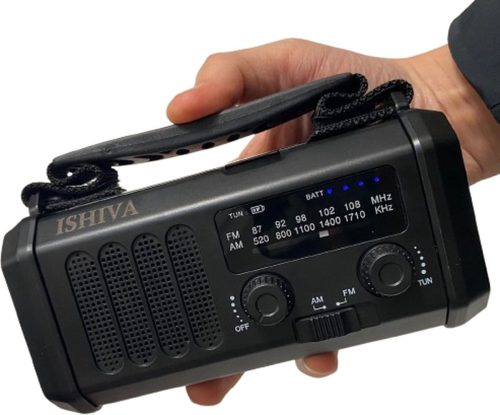 ISHIVA Noodradio review: 10.000mAh powerbank voor noodstroom