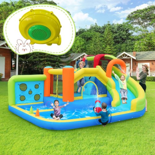 [Jaarrond plezier] Springkussen met blower review: waterpret