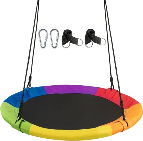 JAXY Nestschommel review: 408 kg draagkracht, top buitenspeelgoed