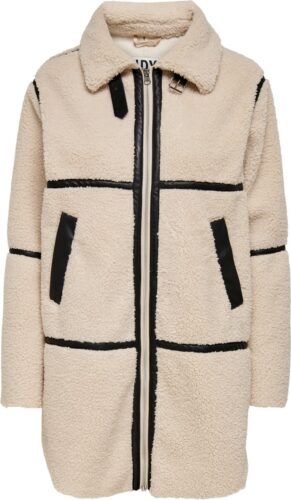 JDY – JDYFROSTY LIFE TEDDY LONG JKT OTW NOOS Dames Jas test: warm