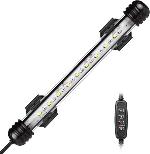 JeiibrZui LED Aquariumlamp test met automatische timer, 20-40 cm