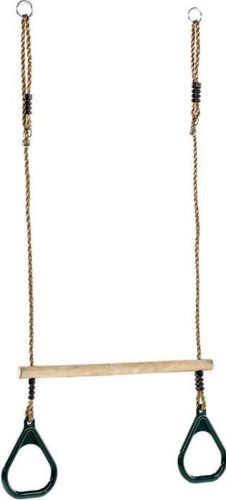 KBT houten ringtrapeze groen review: thuis turnen en motoriek