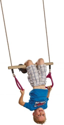 KBT – Trapeze hout met kunststof ringen – Rood review voor turnen