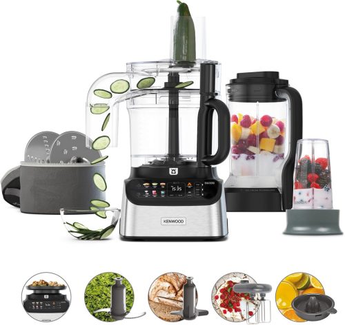 Kenwood MultiPro OneTouch – FDM73.850SS – Keukenmachine – Grijs review: sneller hakken, foodprocessor met veel accessoires