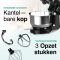 Keukenmachine 2000W review: 6.2L foodprocessor, deeg kneden