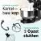 Keukenmachine 2000W review: foodprocessor, krachtig kneden