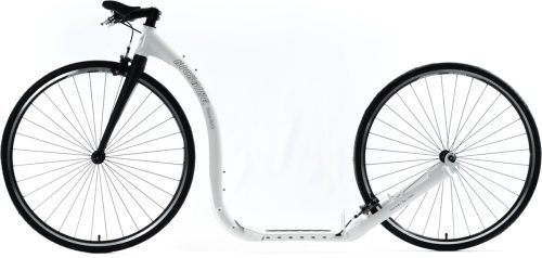 Kickbike Race Max 28/28 Wit review: snel en stabiel steppen