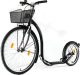 Kickbike step City G4 met mandje (zwart) review: ideale stadsstep