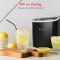 KitchenBrothers – 1.2L – IJsblokjesmachine – 12kg/24 uur – IJsblokjesmaker – IJsschep – Draagbaar – Zelfreinigingsfunctie – Zwart review: snel ijsblokjes voor je thuisbar