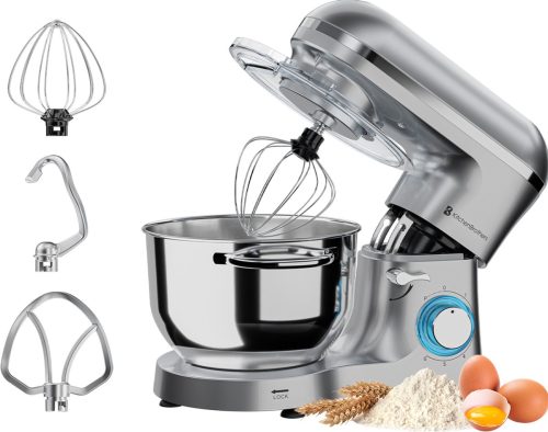 KitchenBrothers 1400W review: 6,2L standmixer voor brooddeeg