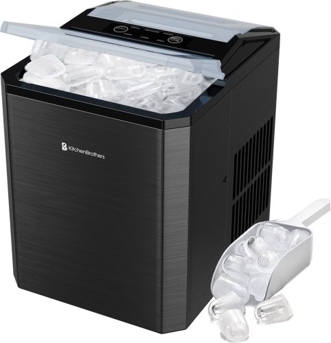KitchenBrothers – 1L – IJsblokjesmachine review: snel ijs, prijs