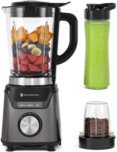KitchenBrothers Blender Met Drinkfles test: smoothie maker
