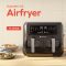 KitchenBrothers Dubbele Airfryer review: koken voor 4, dual zone