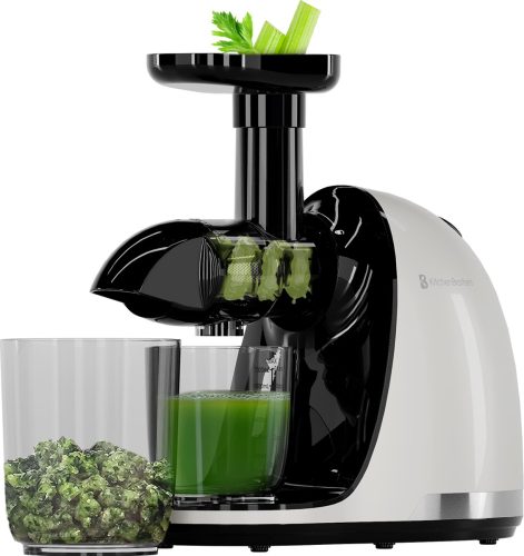 KitchenBrothers Slowjuicer review: meer vitamines, koud persen