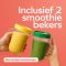 KitchenBrothers Smoothie Blender review: to go gemak, 4 bekers