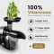 KitchenMasters Slowjuicer – Juicer voor groenten en fruit – 700ml – Zwart review: koud persen voor meer sapopbrengst
