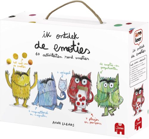 Kleurenmonster – Color Monster test emoties benoemen voor peuters