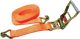 Lalizas Ratchet Tie-Down w/ double J hook, 8mx50mm, BL 5000kgtest