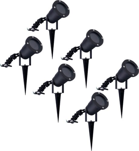 Ledvion – 6X LED Prikspots – IP65 – GU10 – 1M test tuinverlichting