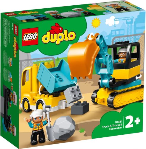 LEGO DUPLO Truck & Graafmachine met rupsbanden – 10931 test: leer