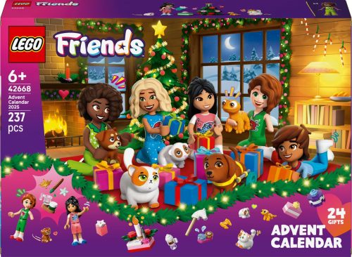 LEGO Friends Adventskalender 2025, Kerstspeelset – 42668 test kado