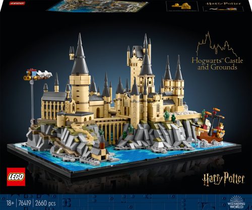 LEGO Harry Potter Kasteel Zweinstein en terrein Grote Set voor Volwassenen – 76419 review indrukwekkend display