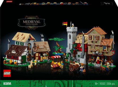 LEGO Icons Middeleeuws stadsplein – 10332 review perfecte bouwset