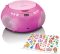 LENCO Portable radio CD player BT Roze review Bluetooth-streaming