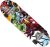 Lichttest Marvel Avengers Skateboard Junior 71 X 20 Cm Zwart/rood
