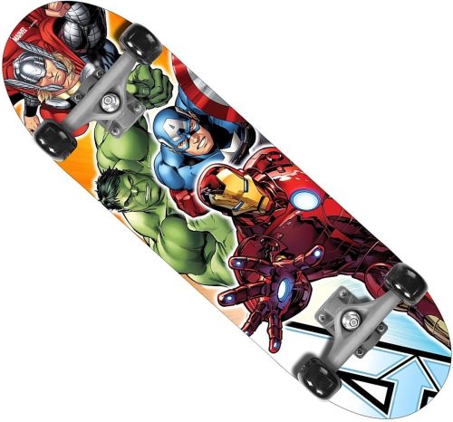 Lichttest Marvel Avengers Skateboard Junior 71 X 20 Cm Zwart/rood