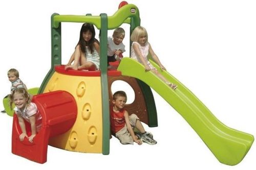 Little Tikes Super Evergreen Dubbeldekker Glijbaan – Speeltoestel review: veilig buitenspelen