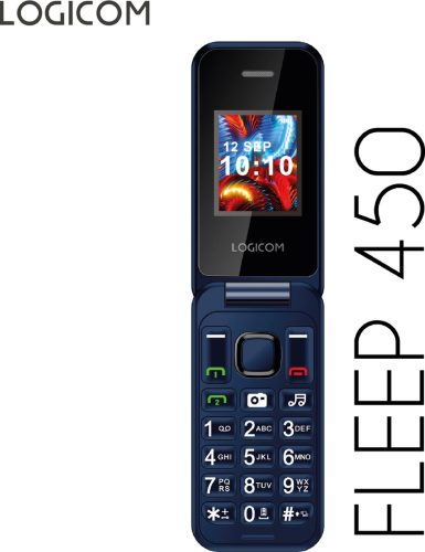 Logicom – Fleep 450 – klapbare telefoon review: simpel 4G
