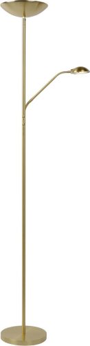 Lucide ZENITH leeslamp — dimbare LED in mat goud
