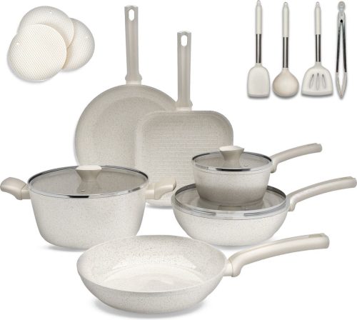 Lugia 16 Delige Pannenset review: anti-aanbak en duurzaam