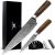 Master Knives Koksmes 20 cm + Groentemes test precisie messenset